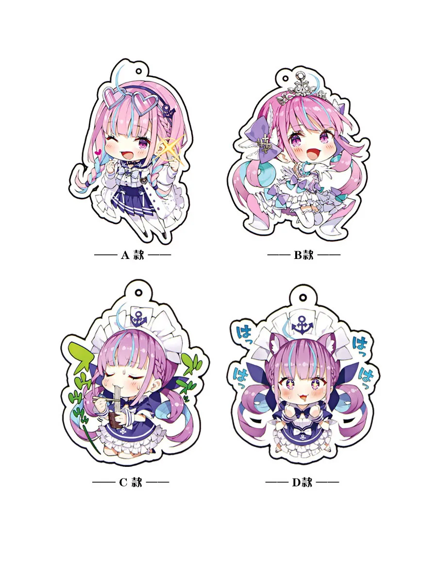 Hololive Vtuber Youtuber старые и новые формы милые выражения милая фигурка акриловая