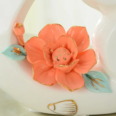 

Home accessories, living room decoration, creative couple fish gifts, simple and modern TV cabinet, crafts and furnishings