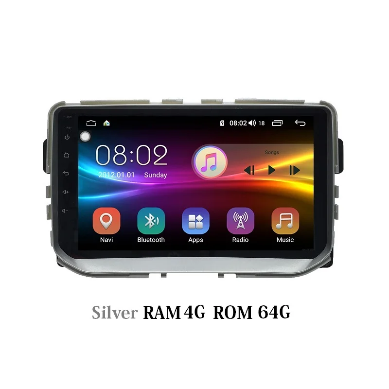 Android 9,0 8-core, 4 ГБ/64G Автомобильный мультимедийный плеер Радио 1 din android для- GreatWall Haval H2 - Цвет: RAM 4G ROM 64G