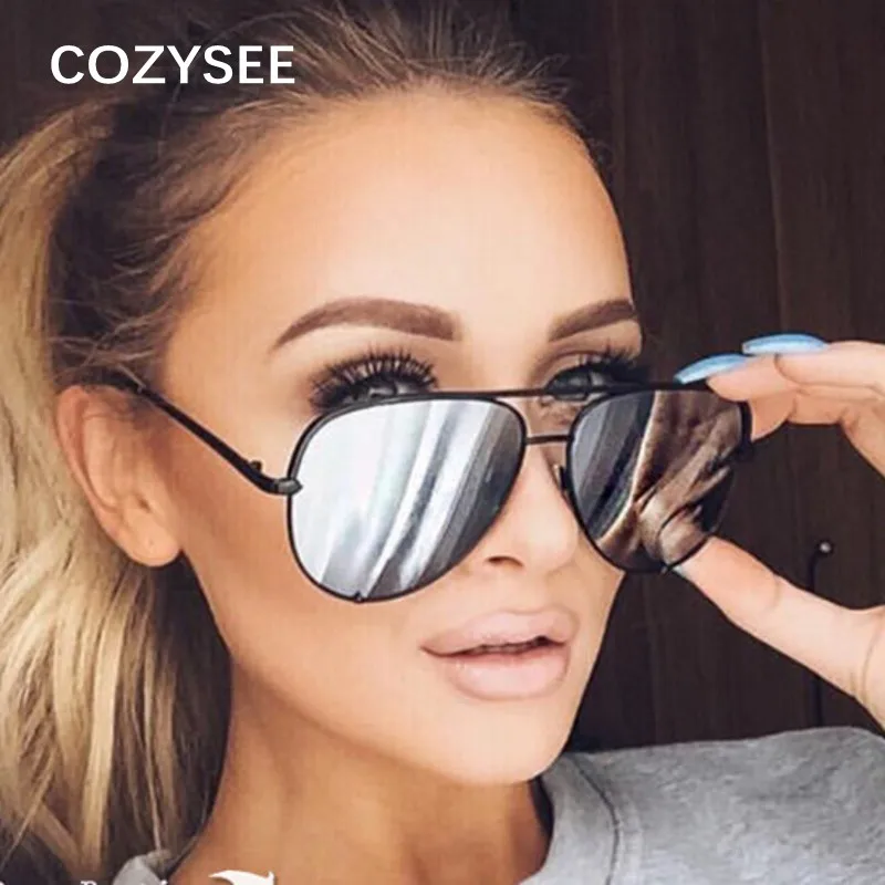 Зеркальные Солнцезащитные очки для женщин новые ретро женские солнцезащитные