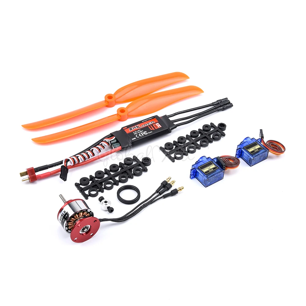 Skylinker 30A / 40A BLheli ESC + CF2822 1200kv бесщеточный двигатель SG90 Micro Servo 8060 Пропеллер для РУ
