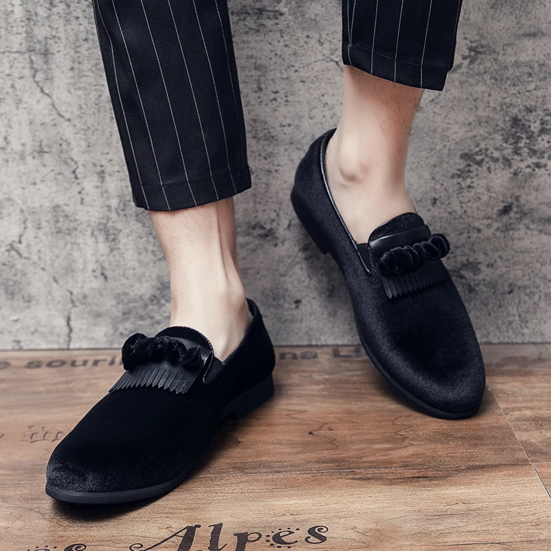 

Summer Leather Shoes Loafers Shoes For Men Fashion Leather Casual Man Skin Fashionable Sports Men's Moccasins Male Suede Loafer