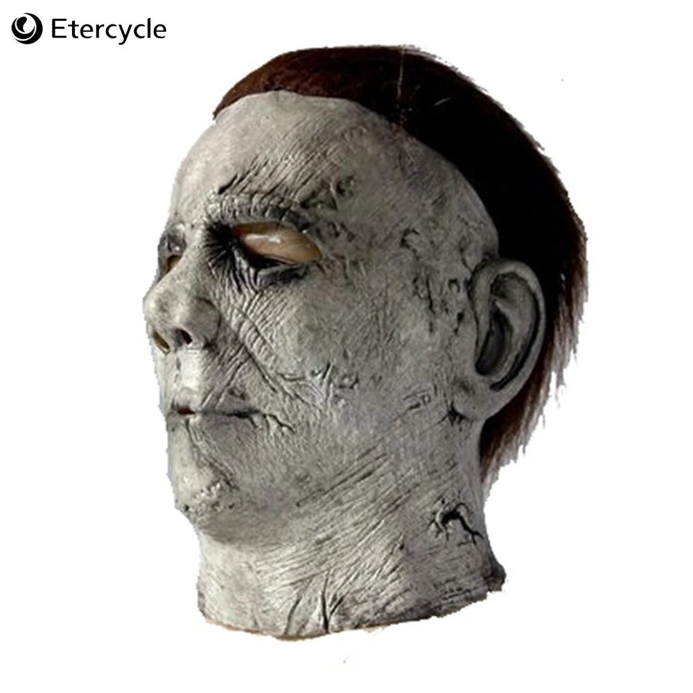 Маска Майкл Майерс Хэллоуин косплей декор реквизит ужасы страшные маскарадные