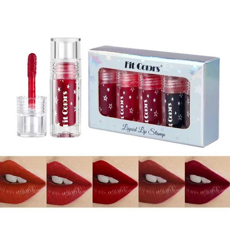 5 шт./набор водостойкий Многофункциональный зеркальный блеск для губ |