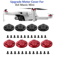 upgraded motor covers scratch proof propellers protective aluminum alloy motor cover for dji mavic mini 2se drone accessories