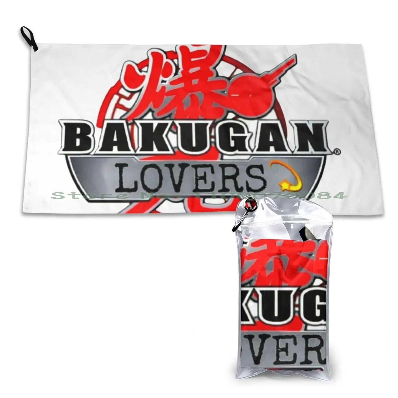 Фото Bakugan быстросохнущее полотенце для спортзала, спортивной ванны, портативная группа, музыкант, гитара, концерты, продажа инструментов, песни, ... №1