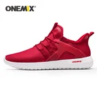 Кроссовки ONEMIX унисекс легкие тонкие дышащие сетчатые, обувь для бега, ходьбы, тенниса, мужские лоферы белого цвета, 2021