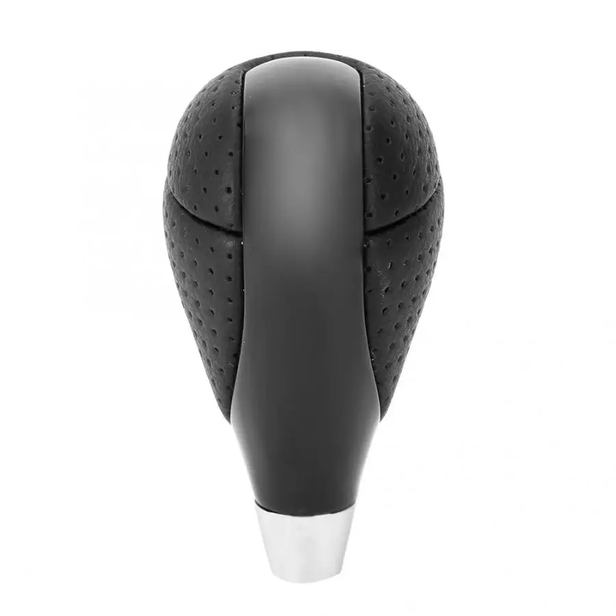 Черная ручка переключения передач из натуральной кожи Подходит для Lexus ES300 GS300 IS250