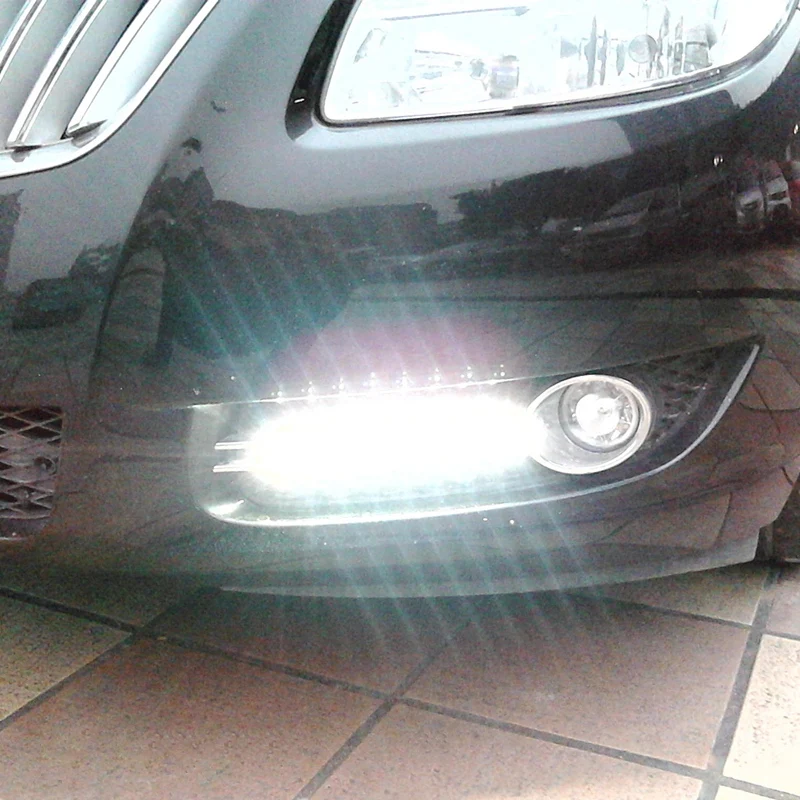 

2Pcs for Buick Regal 2008-2013 Modified LED Daytime Running Lights Fog Lights Highlight