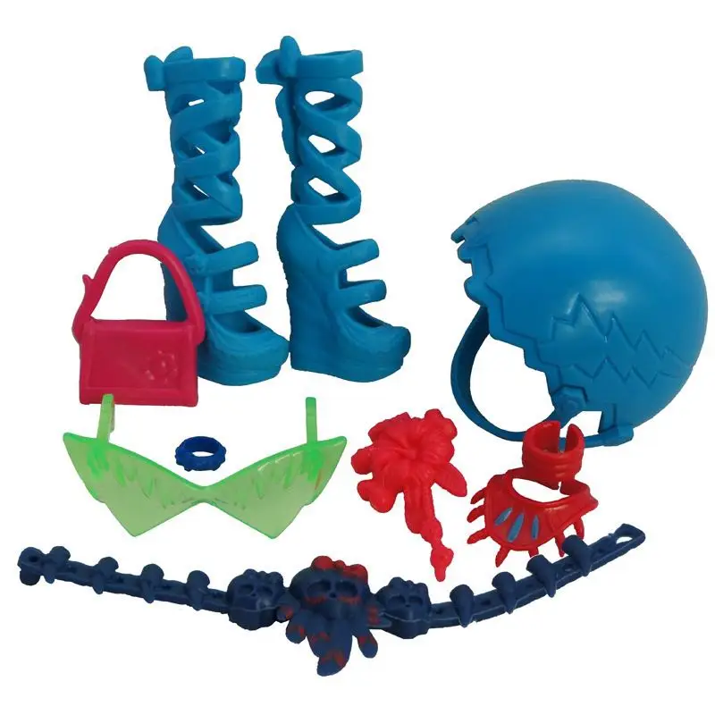 Монстерская кукла аксессуары для игрушек обувь очки шапки ожерелье декоры куклы