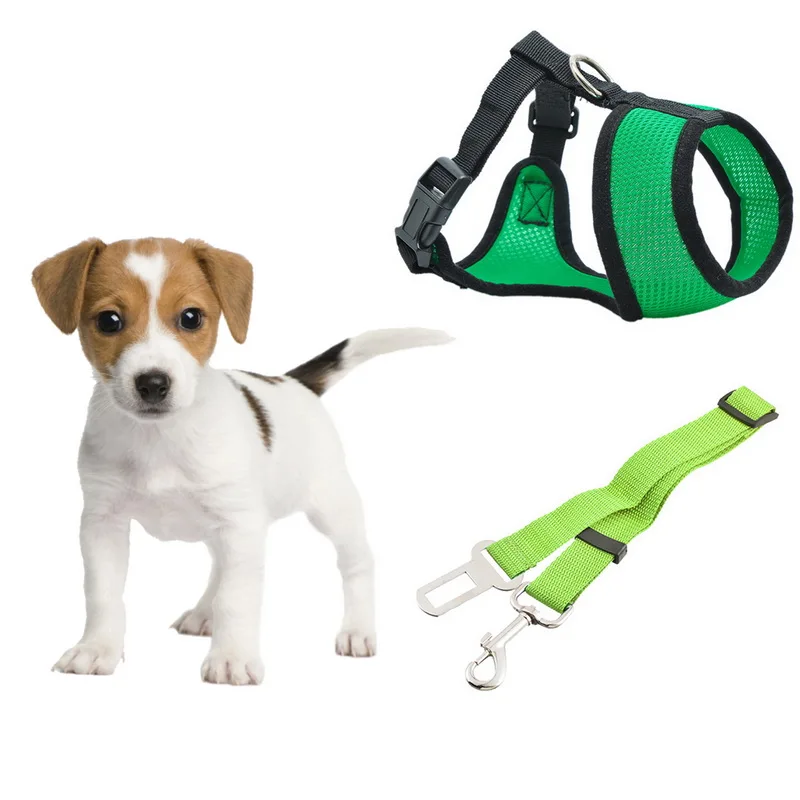 Регулируемый поводок для собак веревка внешние принадлежности дышащий сетчатый