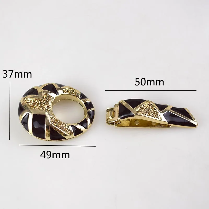 2 Sets Very Beautiful Fashion Fur Buttons Coat Rhinestone Glass with A Diamond Buckle DIY Accessories AP2274 | Дом и сад