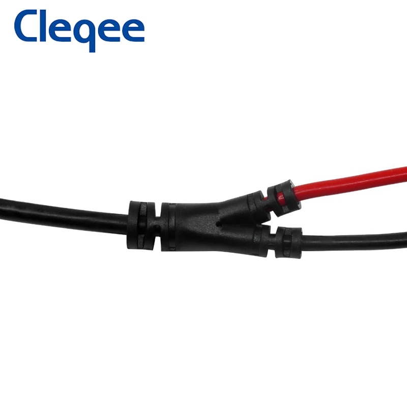 Cleqee P1008A BNC к Dual 4 мм составной банановый разъем тестовый зонд кабель для