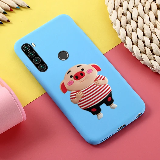 dd TRISEOLY для Xiaomi Redmi Note 7 Чехол Redmi 7 3D стерео патч мягкий силиконовый бампер набивной чехол с изображением животного для телефона Xiomi Redmi Note7 - Цвет: dd