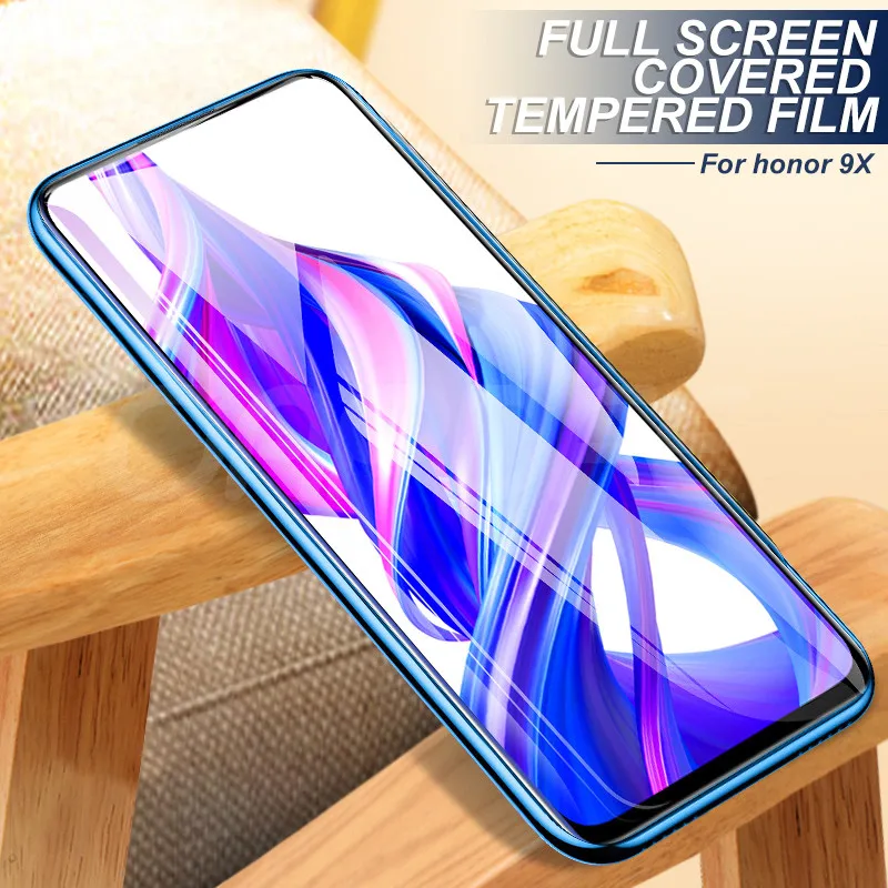

9D Anti-Burst Protective Glass For Huawei Honor 9X 9A 9C 9S 8X 8A 8C 8S 9i 10i 20i 20S Play Tempered Screen Protector Glass Film
