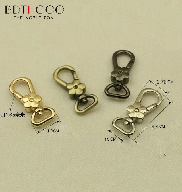 10 шт. пряжка с застежкой-крючком для металлической цепочкой Поворотный Trigger омара