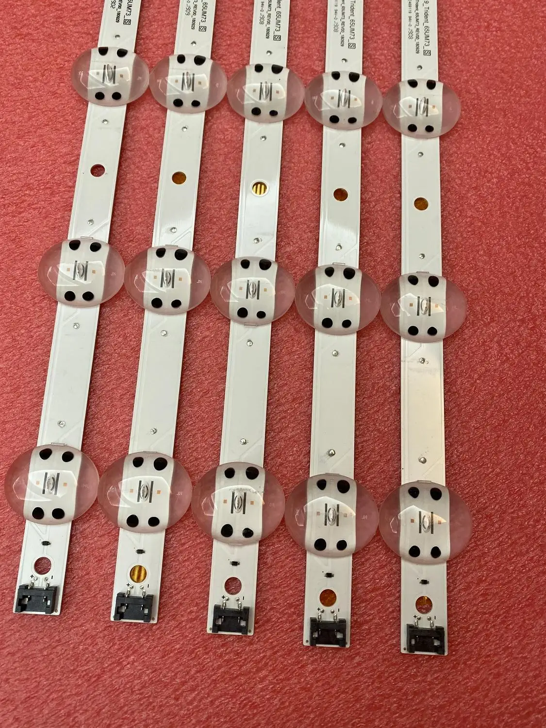 Новый 20 шт./партия 9 светодиодный (6 V) 715 мм Подсветка полосы для LG 1365 LGIT 65UM7300AUE