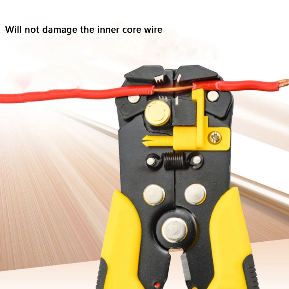

Stripping Pliers Cable Stripper Tools Hand Tools Crimping Terminal 0.2-6.0mm Multifunction High-precision Automatic Brand Tools
