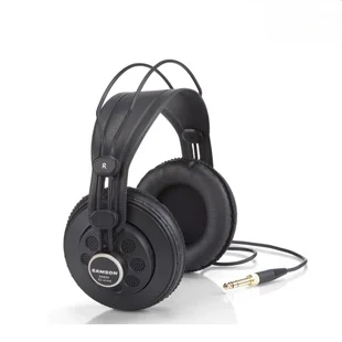 Оригинальные полуоткрытые наушники Samson SR850 HIFI гарнитура мониторные для студии с