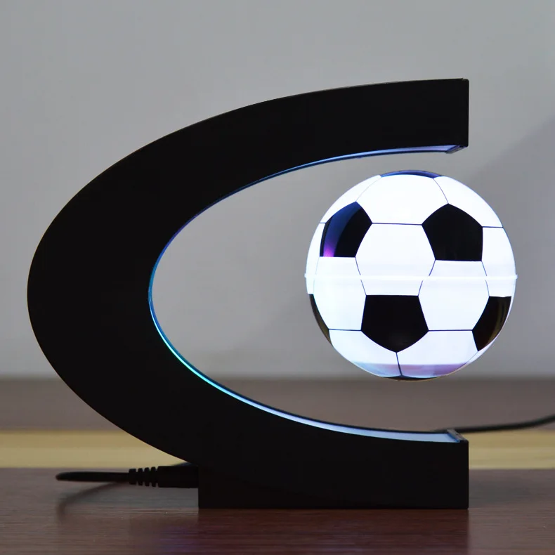 Футбол магнитная левитация Спортивная лампа Дети поплавок Iluminat спальня