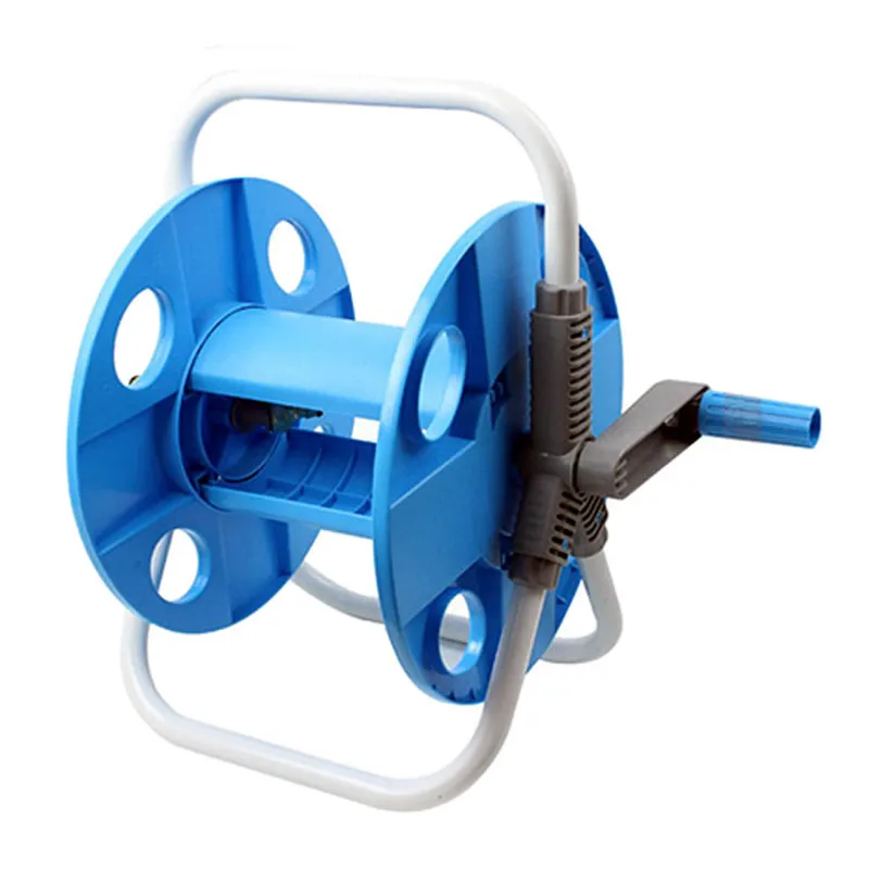 

Portable Garden Hoses Reel Pipe Storage Rack Storage Cart 1/2 Water Pipe Exclude Winding Wall Mount Rack PP Plastic+Metal+Copper