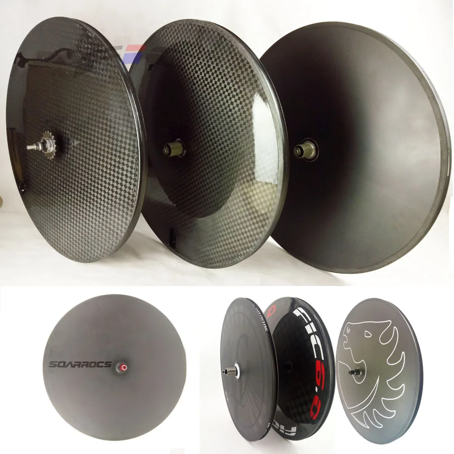 ФИК полностью углеродное T800 дисковое колесо 23 мм широкий клинчер Триатлон колеса