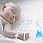 Аспиратор для носа для младенцев, силиконовый, для ухода за носом, контейнеры для носовых ингаляторов