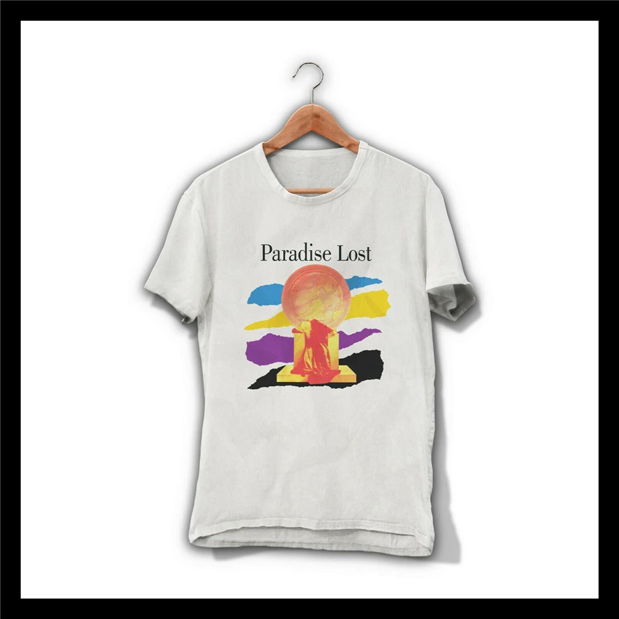 Райский Lost мужская белая футболка дэт метал группа Готическая Дум с