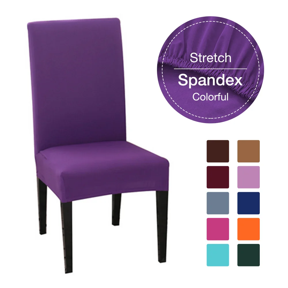чехлы на стулья чехол стул Чехол для стула Твердый кресла спандекс стрейч