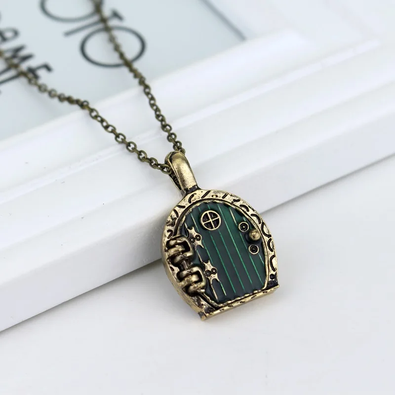 LOTR Серебряный Длинный эльфийский лист кулон Arwen Evenstar ожерелье для мужчин женщин воротник мужской женский - Окраска металла: bronze