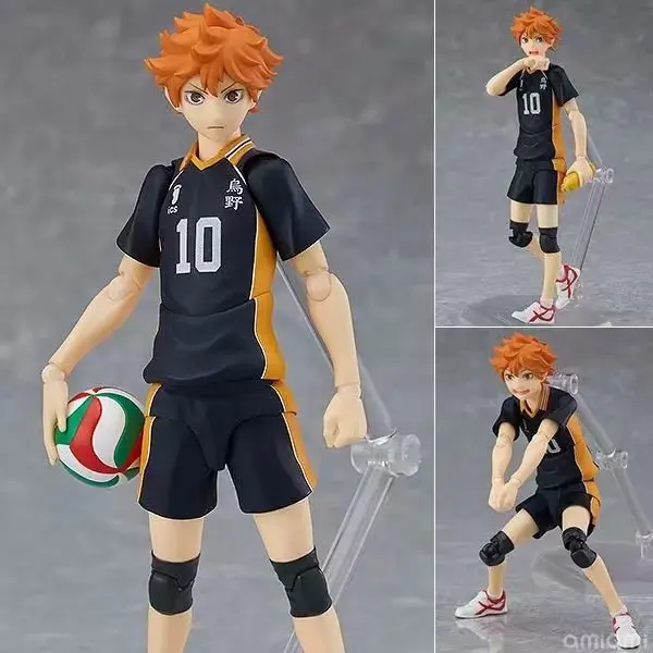 Haikyuu Figma 358 Хината шойо ПВХ японского аниме волейбол фигурки модель