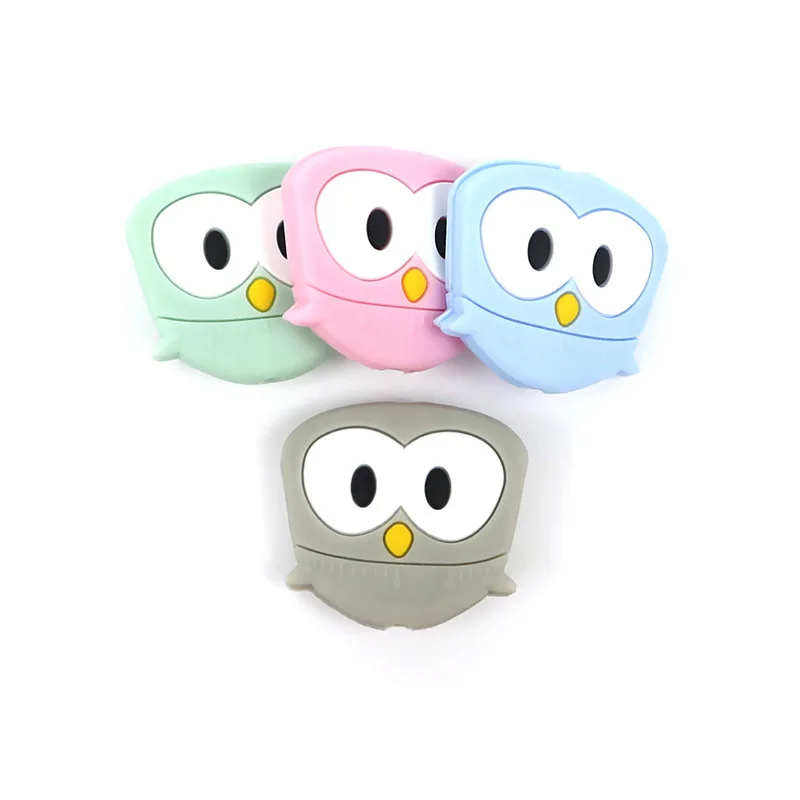 

Набор грызунов для детей 5 шт., пищевой силикон, бусины в форме милых животных, силиконовые игрушечные бусинки, аксессуары для грызунов