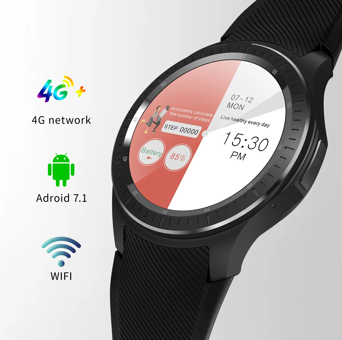 Умные часы Новая мода 4G часы 1+ 16 Гб Поддержка SIM 4G wifi gps Bluetooth наушники музыка для android/ios Смартфон Смарт часы