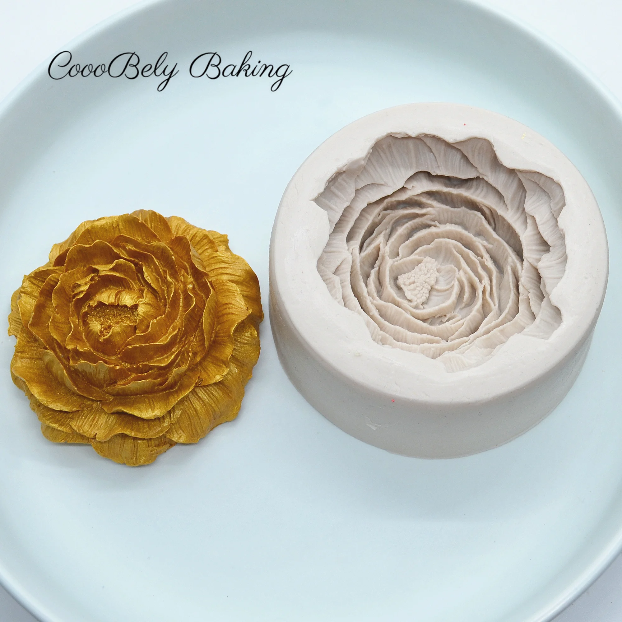 3D цветы силиконовые искусственные лотосы инструменты для украшения тортов