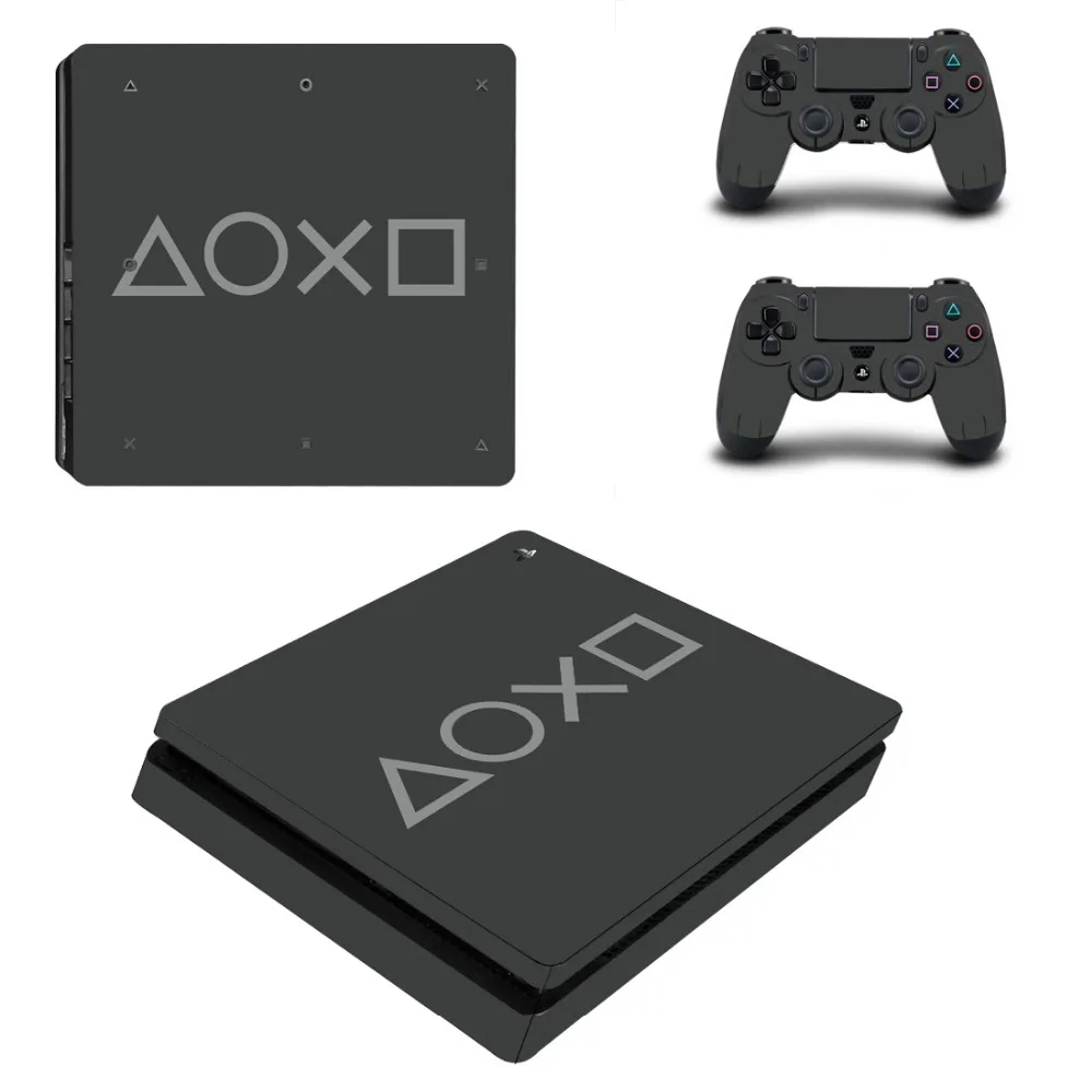 Синяя Ограниченная серия PS4 тонкая кожа Наклейка для playstation 4 консоли и контроллера PS4 Slim Skins