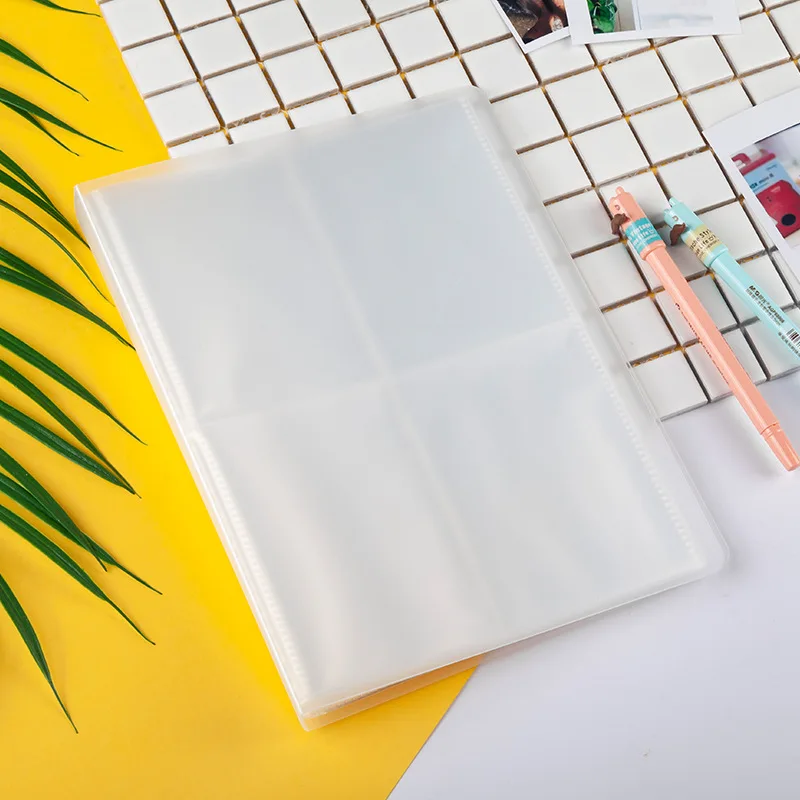 Фотоальбом для мгновенной фотосъемки матовый прозрачный фотоальбом 4 дюйма 5