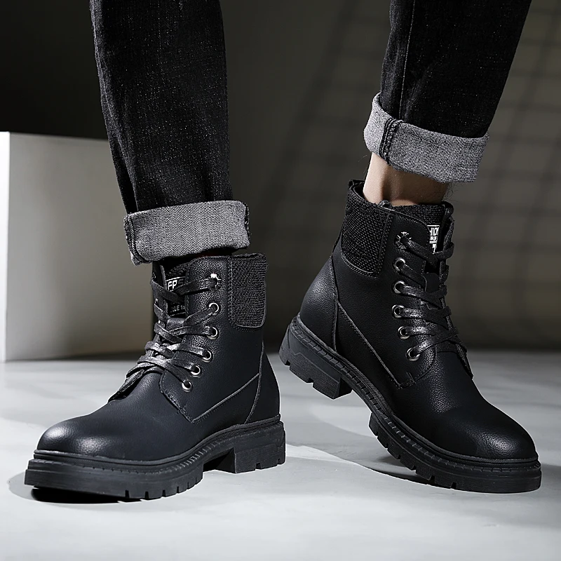 Зимние сапоги Резиновая Рабочая и безопасная Мужская обувь строительные рабочие