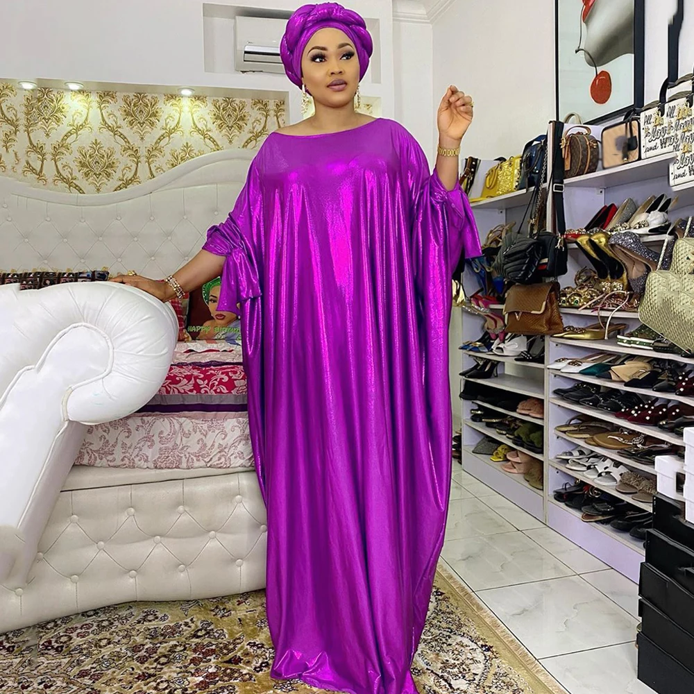

MD Plus Size Boubou Dubai African Dresses For Women Ankara Dashiki Long Dress Head Wraps Robe Fashion Hijab Abaya Djellaba Femme