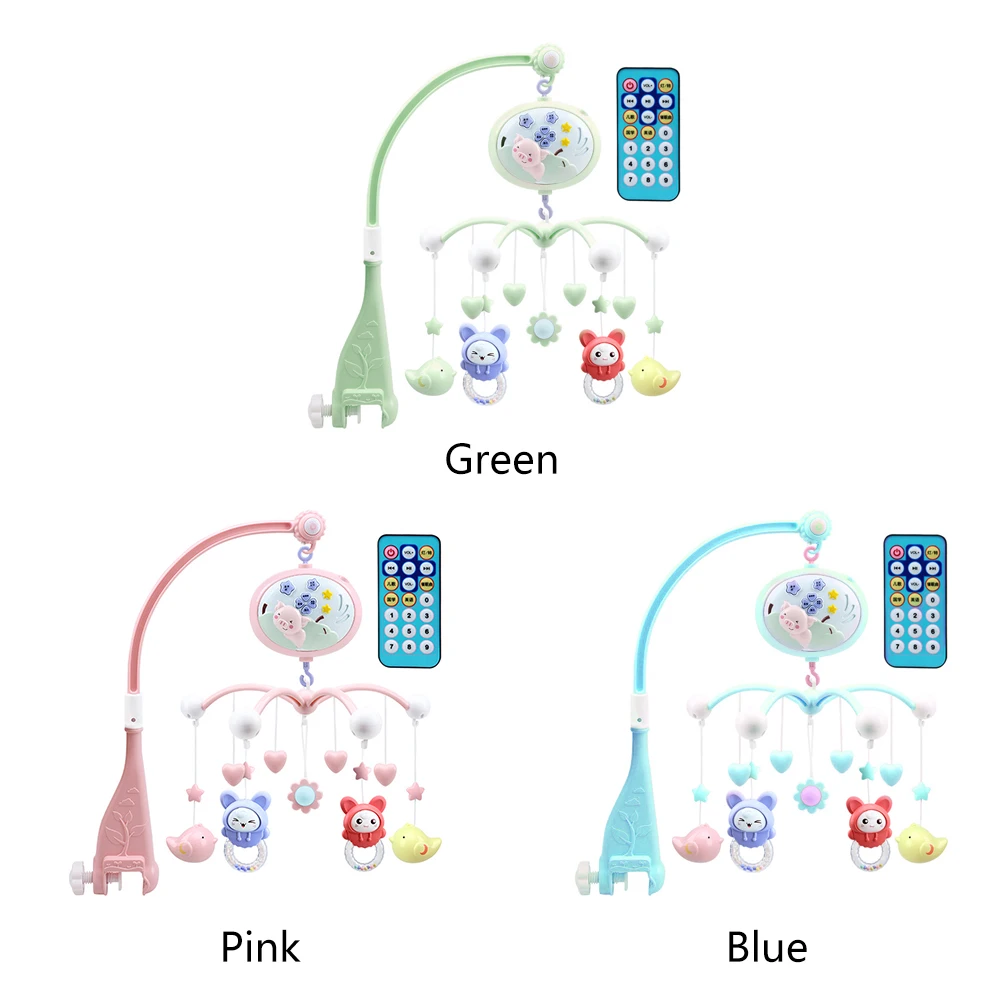 Погремушка для детской кроватки повернуть мило музыкальная шкатулка