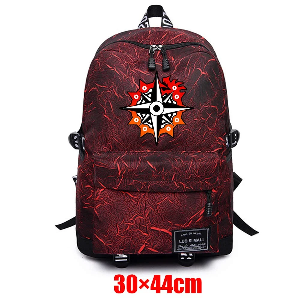 

The Seven Deadly Sins Teenager Backpack Fabric Schoolbag Unisex High Quality Packsack Mochila Student Casual Travel Laptop Bag