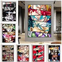 japanese anime character eyes poster canvas painting print cuadros modern art wall decoration mural for children room home decor