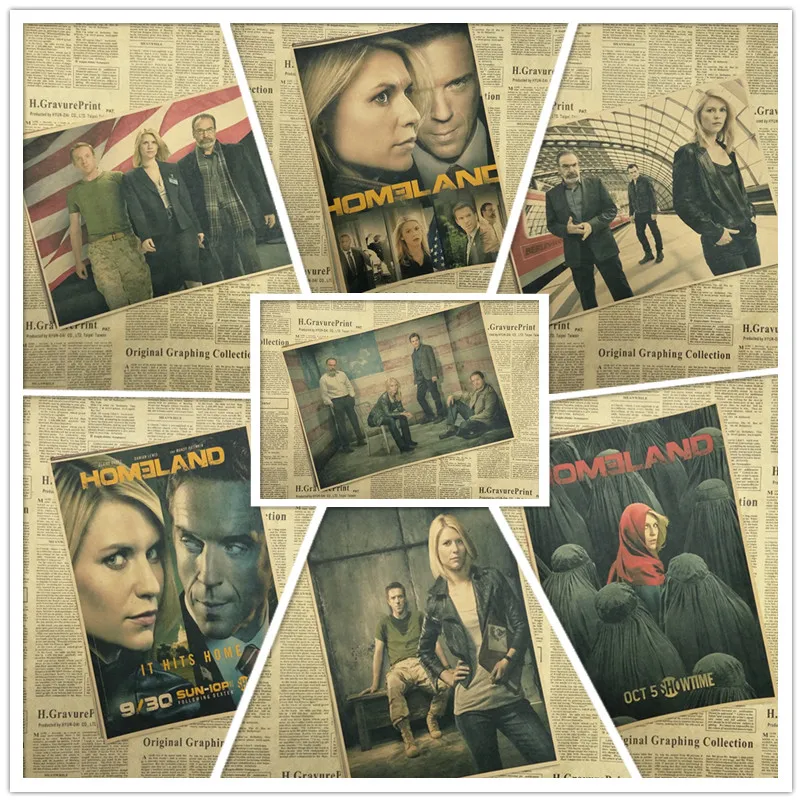 Родина крафт Бумага Плакаты настенный домашний бар Декор для дома подарок стены