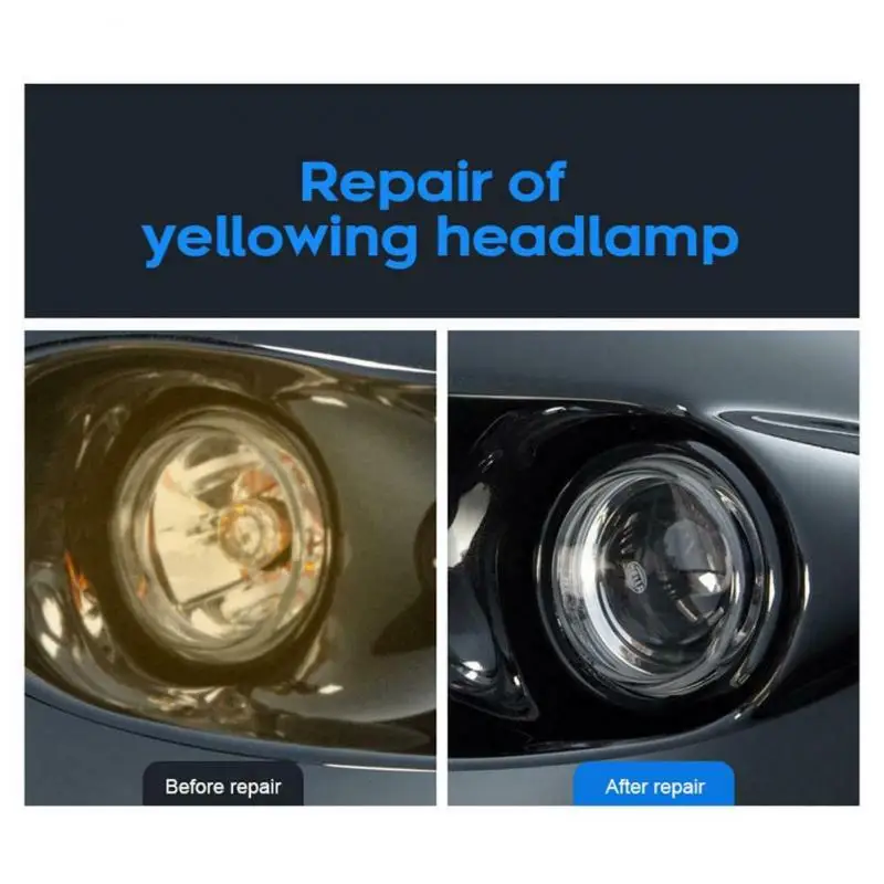 

10/30ml Car Headlight Polishing Agent Scratch Remover Repair Liquid Maintenance Clean Retreading Agent Car Accessories TSLM1