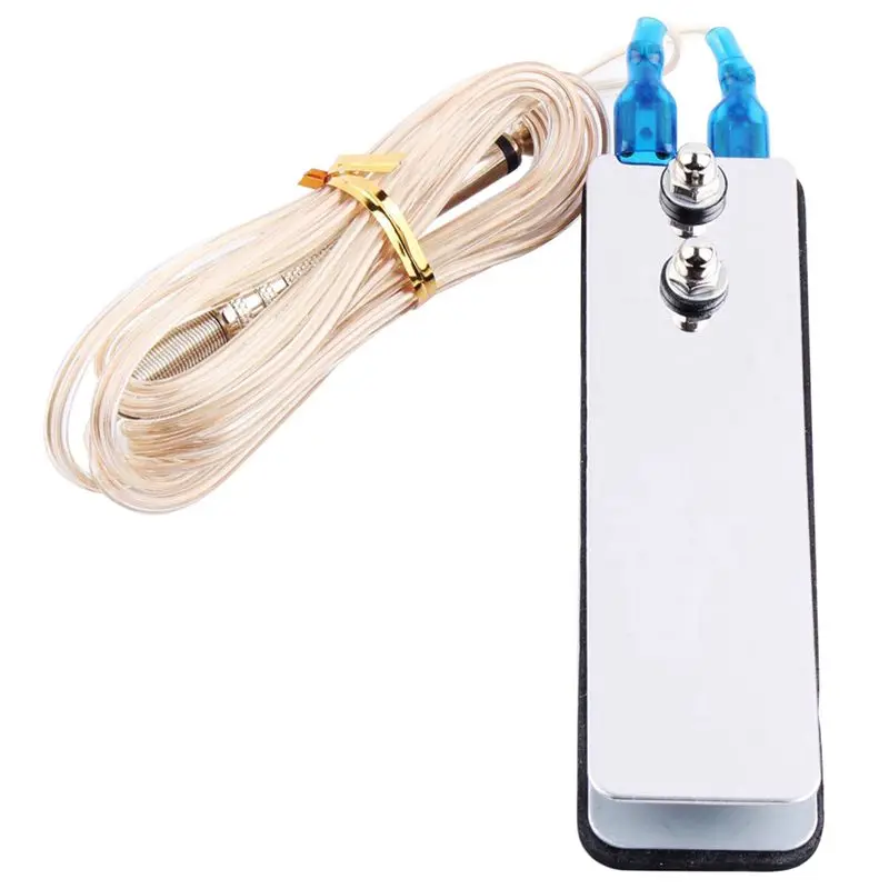 

Педальный переключатель из нержавеющей стали для татуировки, миниатюрный Педальный переключатель, с проводом, для блока питания, шнур с заж...