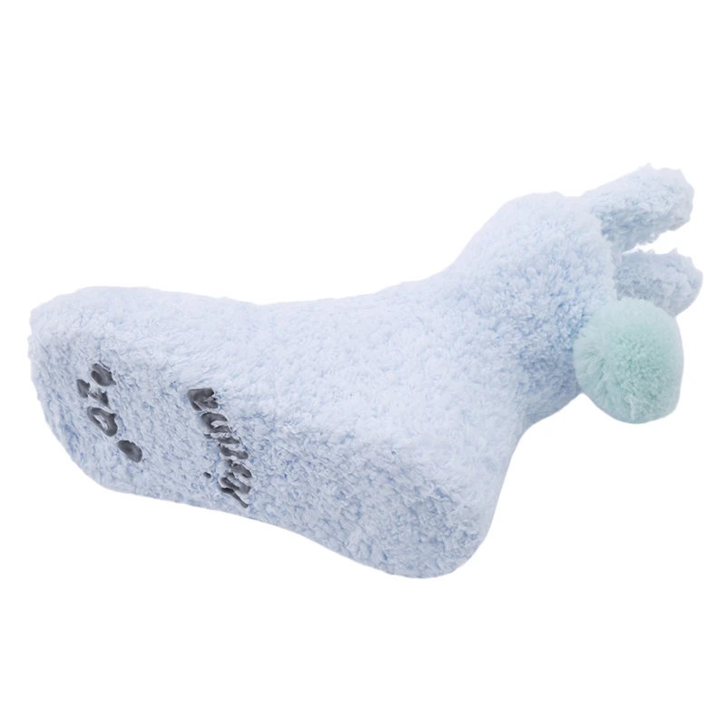 

Baby Boy Baby Girl Plush Rabbit Winter Socks Cute Cartoon Socks Baby's 100% Cotton Socks Antiskid Socks