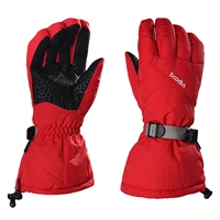 ski gloves touch screen anti slip winter ski snow gloves water resistant warm gloves for snowboarding skiing riding hiking