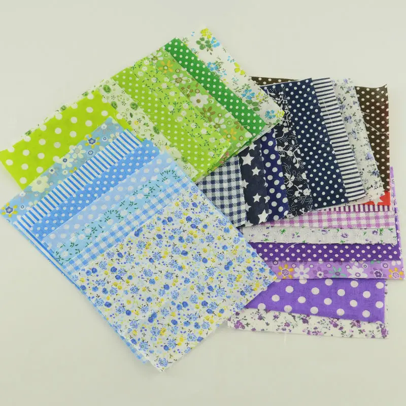 Booksew Лоскутные ткани 30 шт./лот 10 см x 12 100% хлопок швейная ткань свободный стиль Telas
