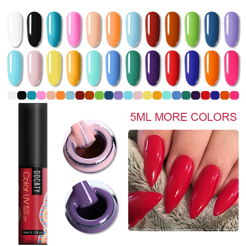 Гель-лак для ногтей отмачиваемый Полупостоянный УФ-светодиодный инструмент