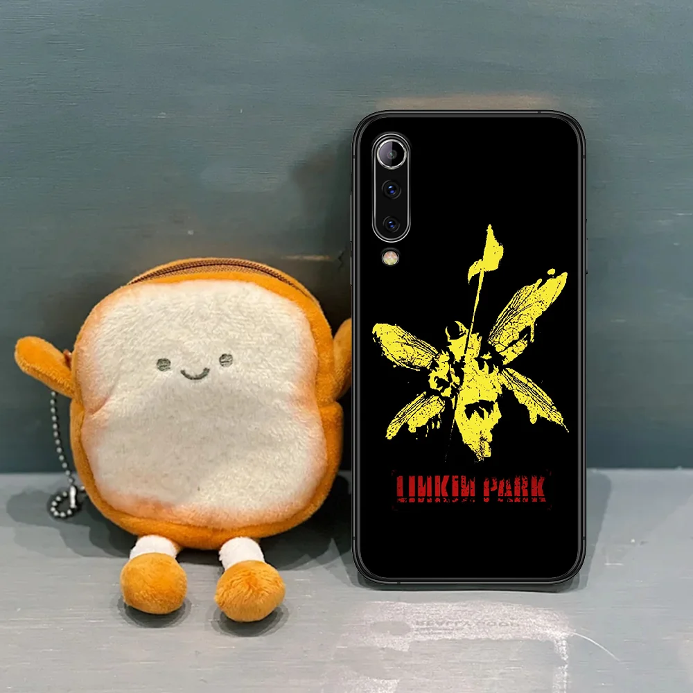 

linkin Rock And Park Phone Case Cover Hull For Xiaomi Mi 8 9 10 T note 10 Lite Pro 5G A pocox 2 3 black Hoesjes Painting Shell