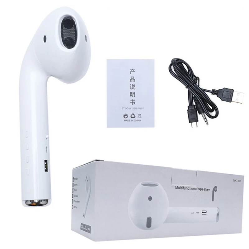 

New Oversized Giant Bluetooth Headset Speaker for AirPods Pro Model Bluetooth Audio Gift Hunting Gift Hot Net Red Speaker